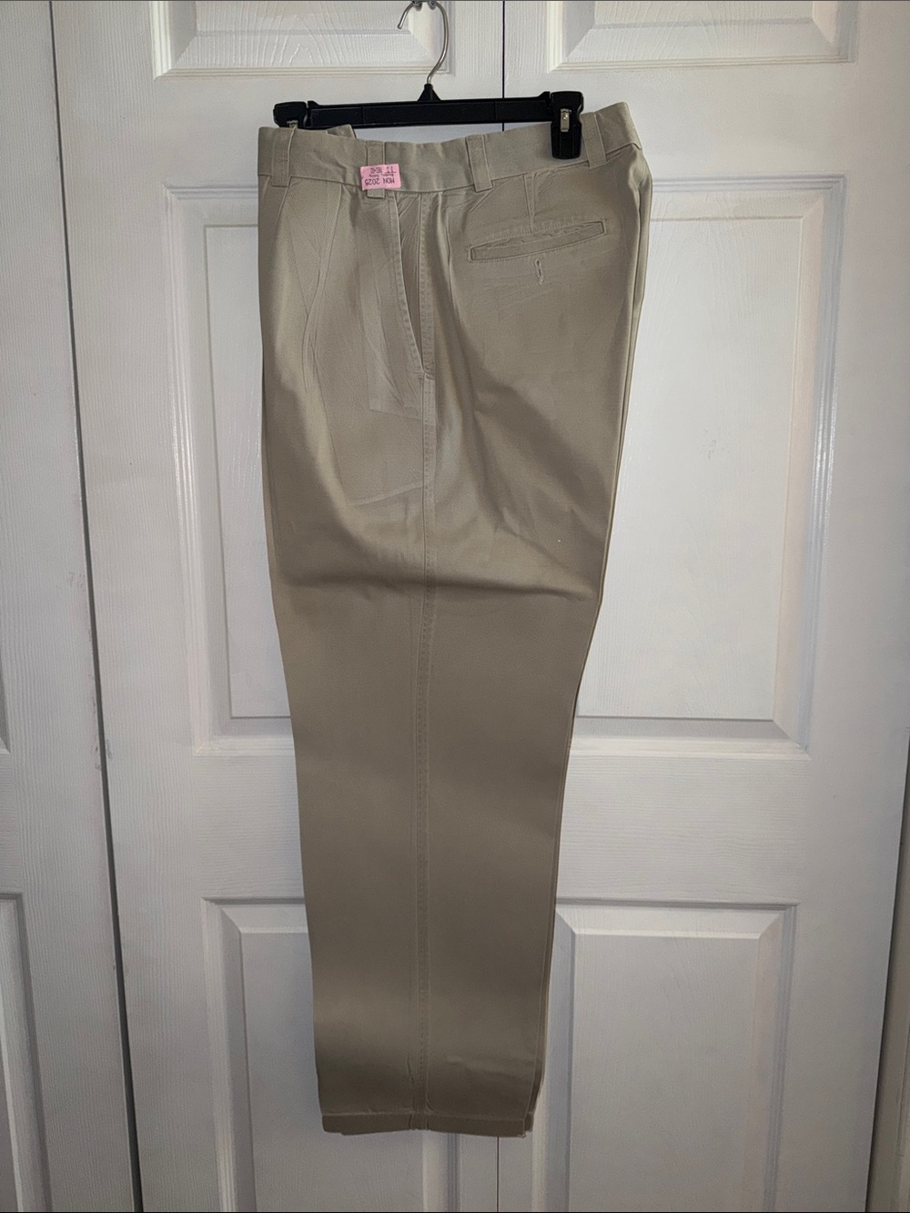 Duck Head Men's Tan Flat-Front Chino Pants